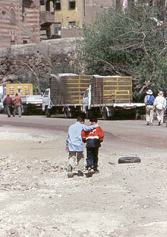 Egyptian boys in Cairo