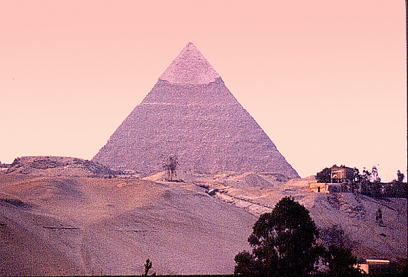 Great Pyramid at Dawn